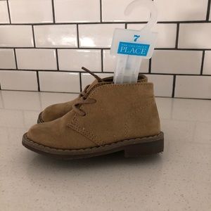 Toddler Suede Tan Desert Boots